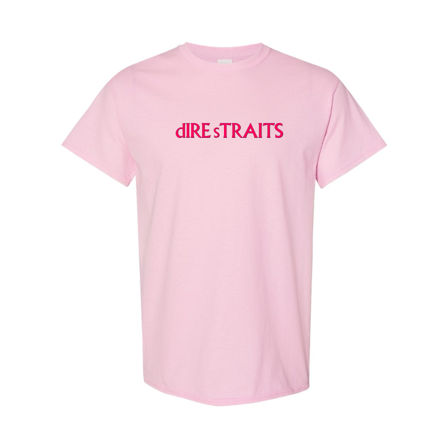 Men's Dire Straits Logo Cotton T-Shirt