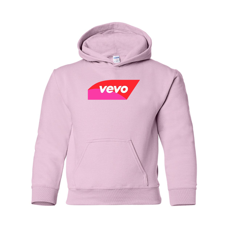 Youth Vevo Thumbnail Banner Logo Pullover Hoodie