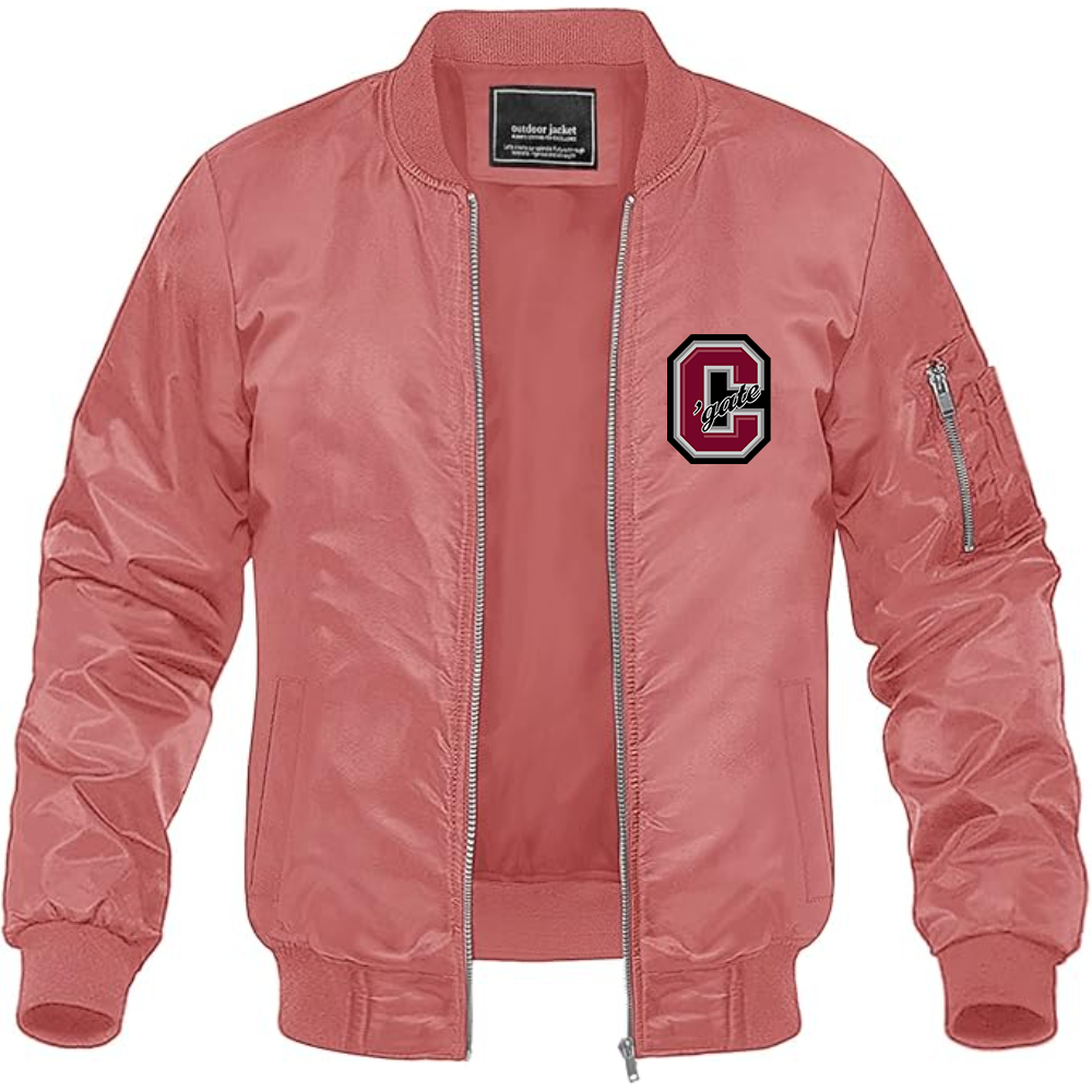 Men's Colgate Raiders  Lightweight Bomber Jacket Windbreaker Softshell Varsity Jacket Coat