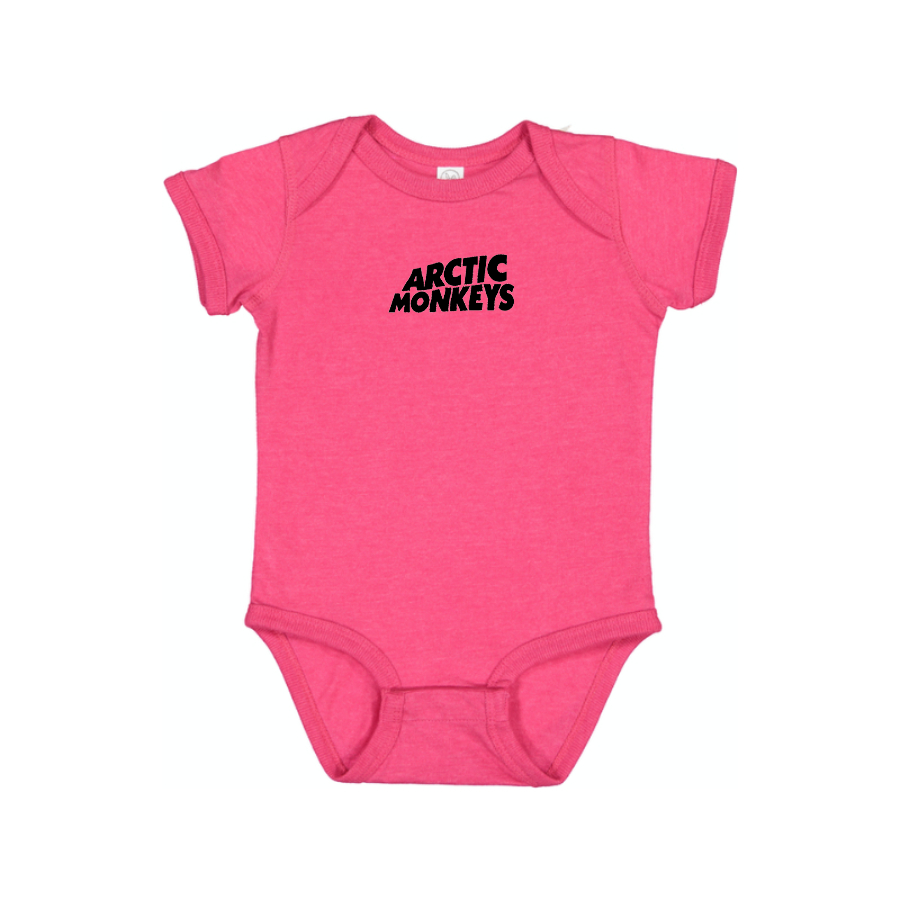 Arctic Monkeys  Logo Baby Onesie Romper