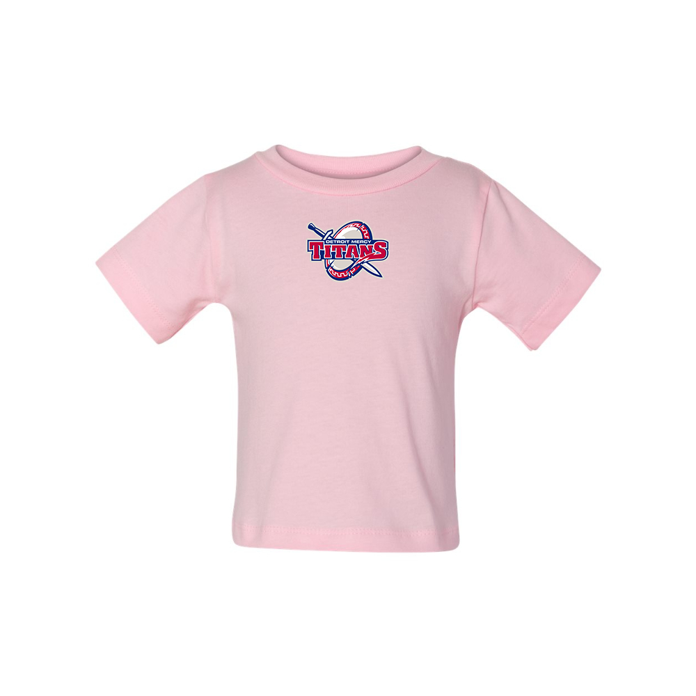 Detroit Titans  BELLA CANVAS Infant Jersey Tee