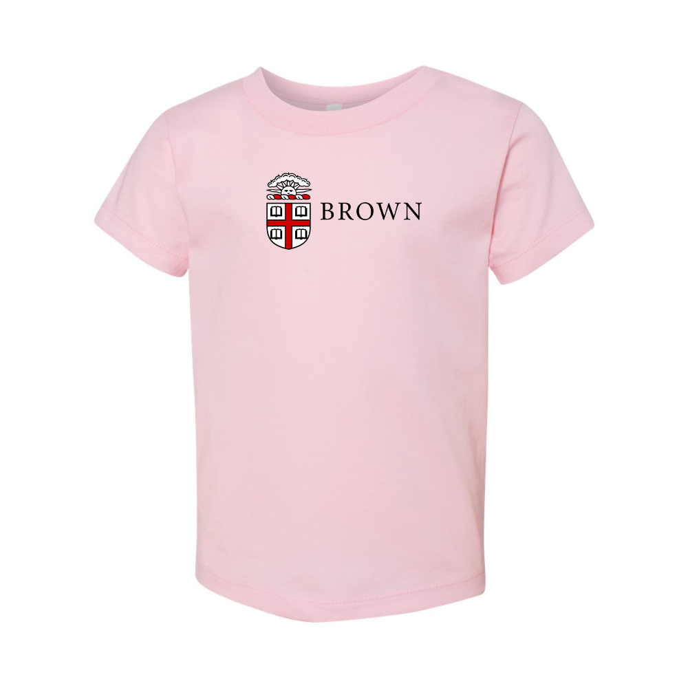 Brown University BELLA  CANVAS Toddler Jersey Tee