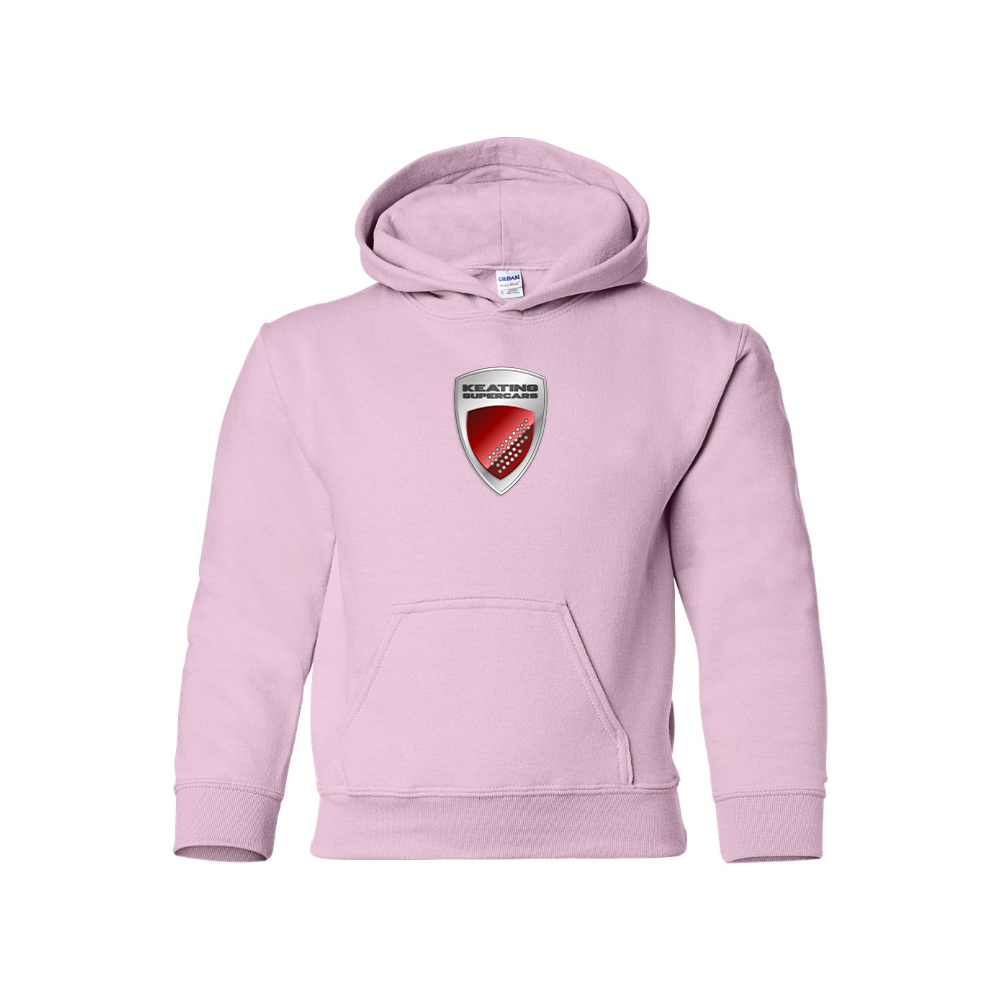 Youth Keating-Supercars Logo Pullover Hoodie