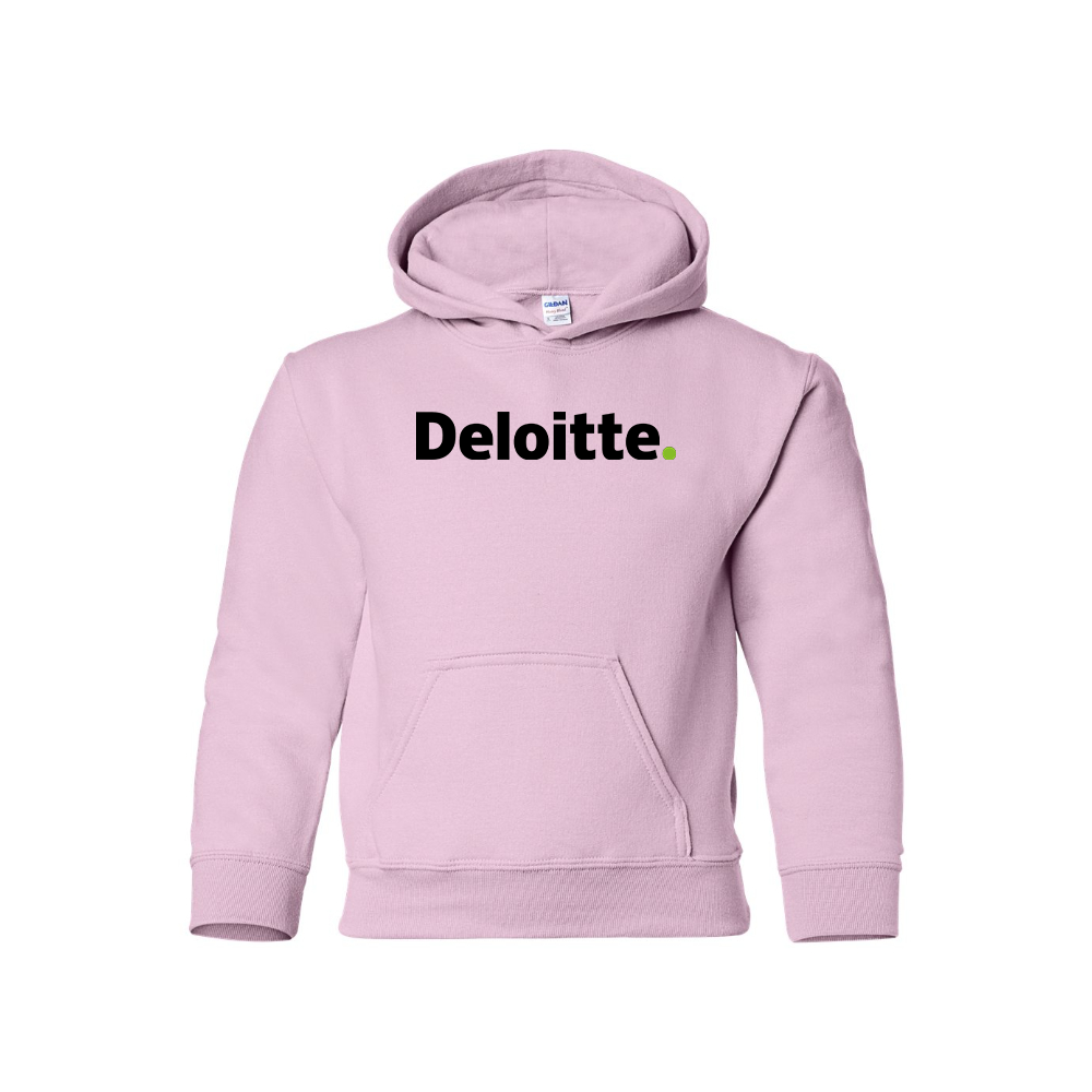 Youth Deloitte Logo Pullover Hoodie