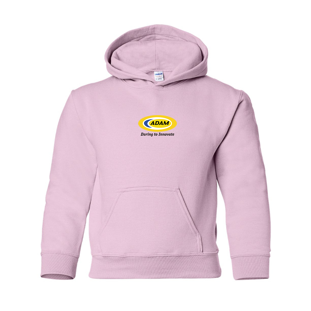 Youth  Adam Motors Logo  Pullover Hoodie