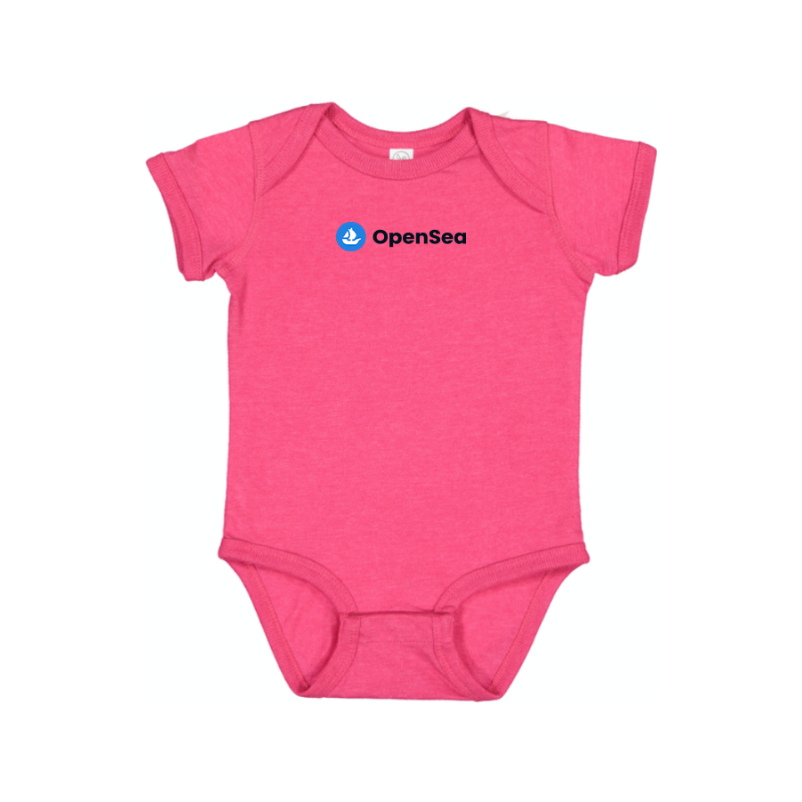 OpenSea Logo Baby Onesie Romper