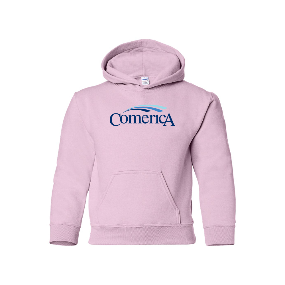 Youth Comerica  Logo Pullover Hoodie
