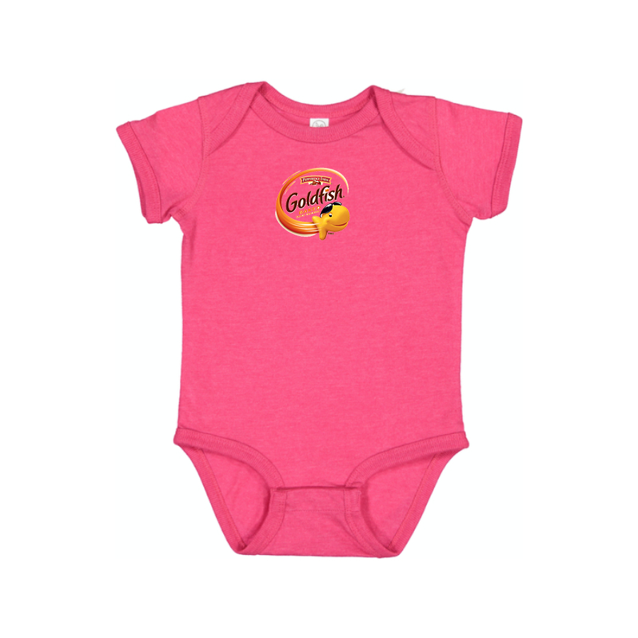 Goldfish Logo Baby Onesie Romper