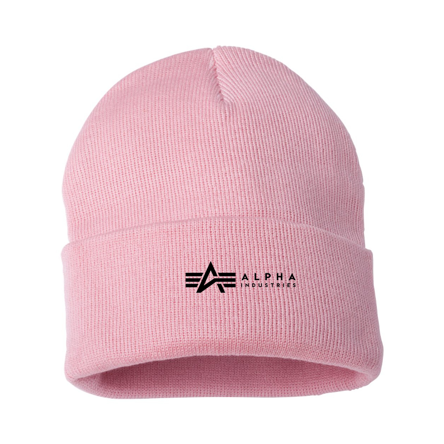 Alpha Industries Logo Beanie Hat