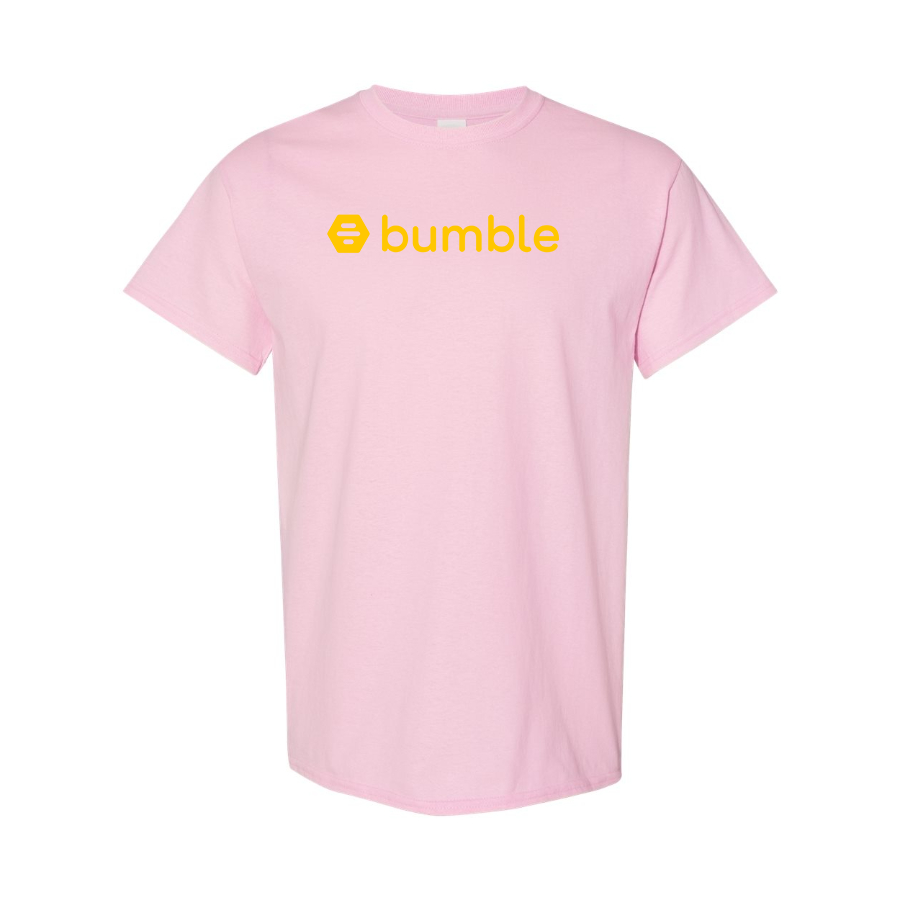 Men's Bumble Logo   Cotton T-Shirt