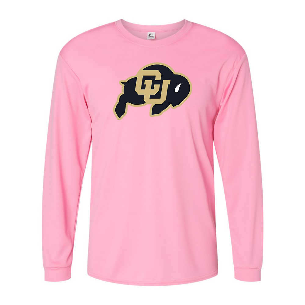 Men's Colorado Buffaloes Performance Long Sleeve T-Shirt