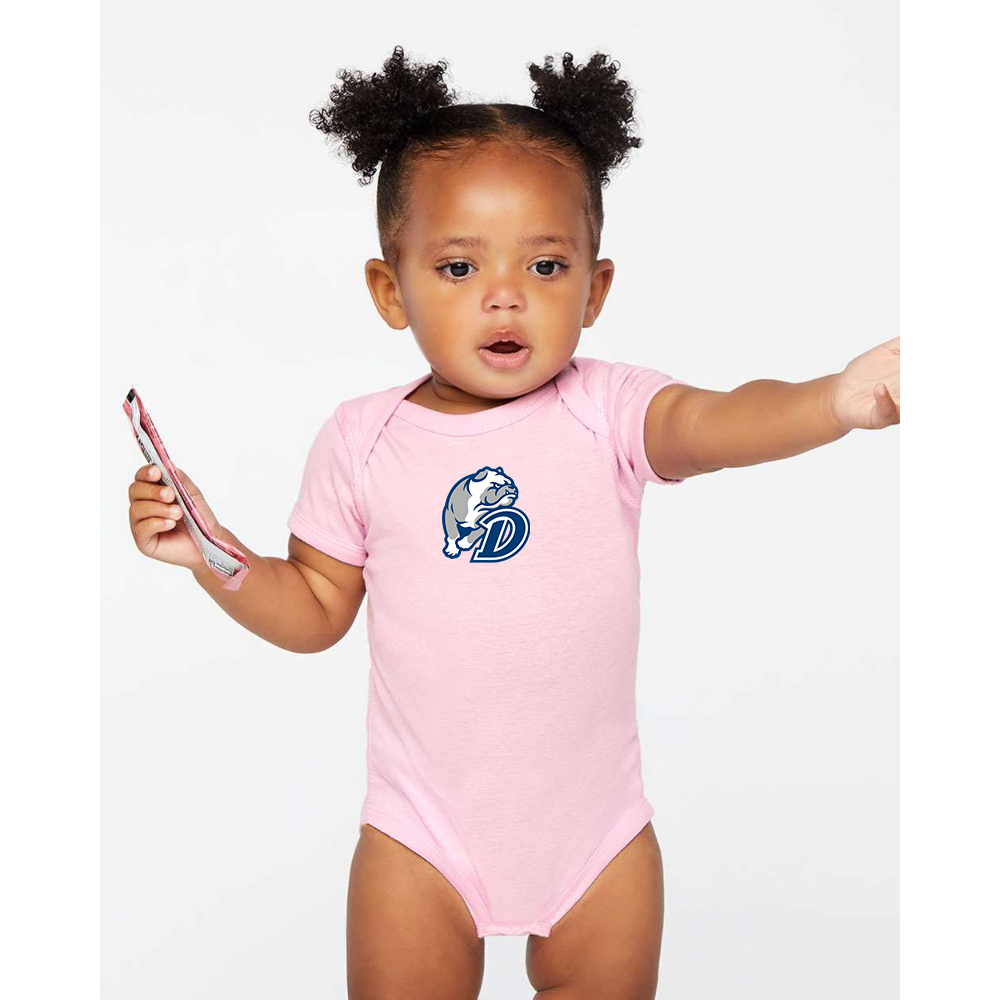 Drake Bulldogs Rabbit Skins Infant Baby Rib Bodysuit