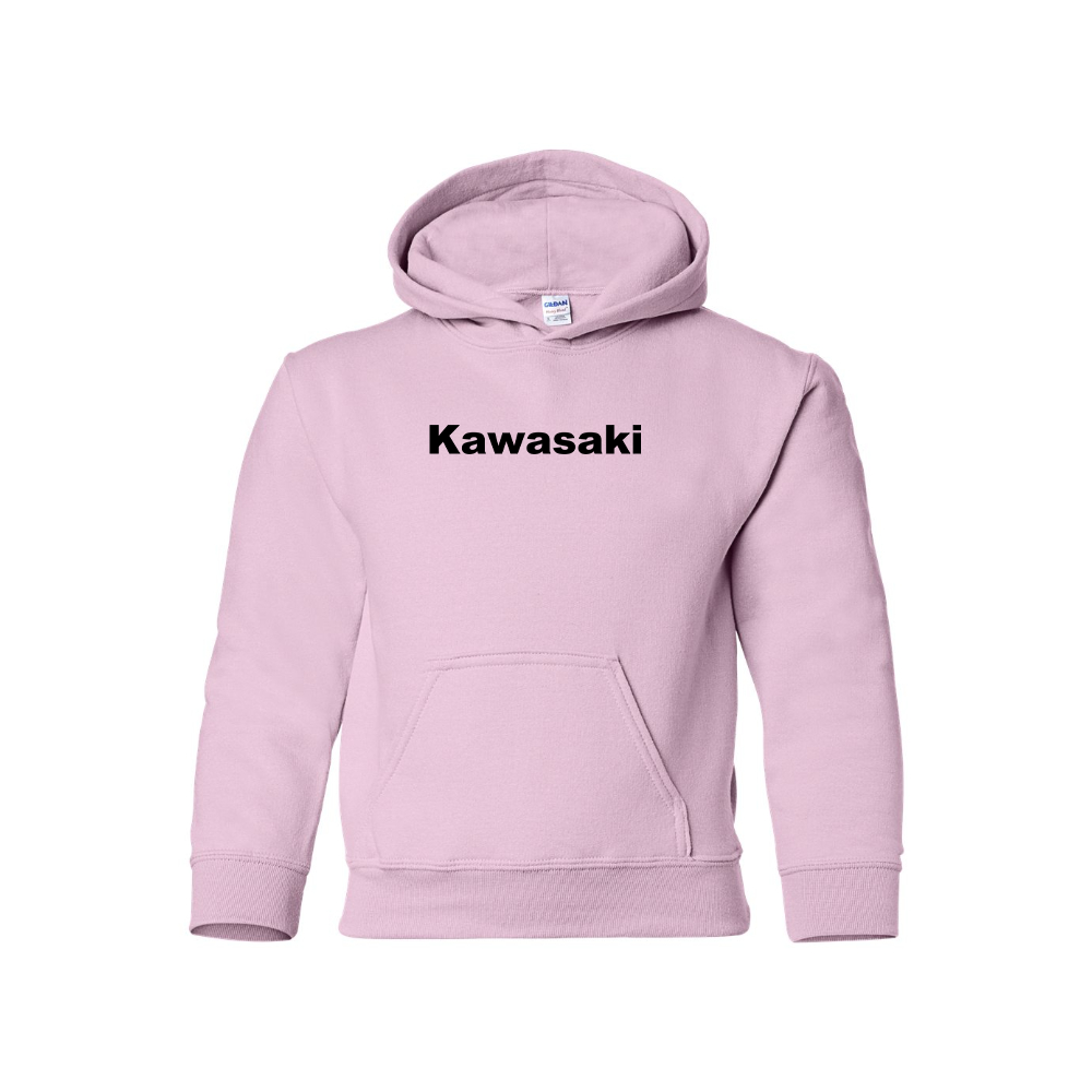 Youth Kawasaki Logo Pullover Hoodie