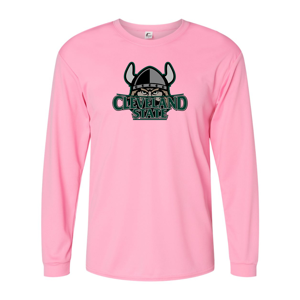 Men's  Cleveland State Vikings Performance Long Sleeve T-Shirt