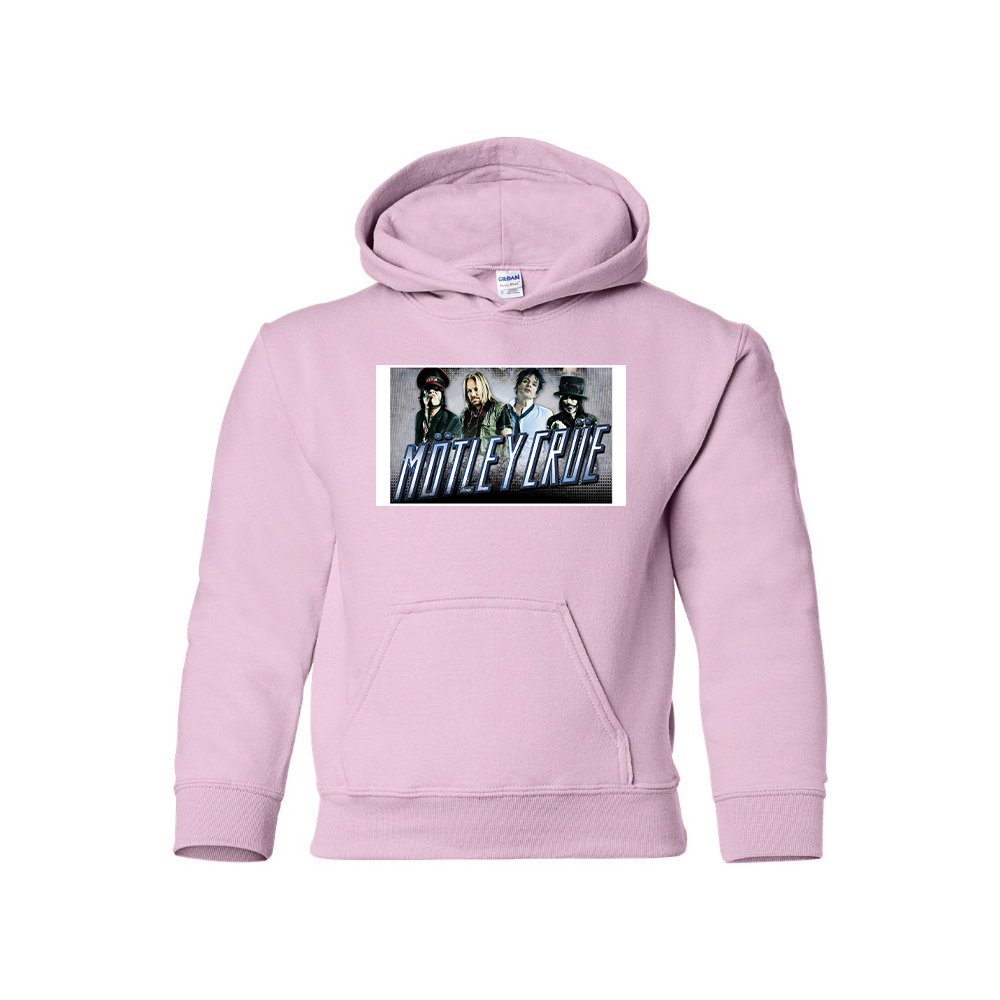 Youth  Motley Crue Logo Pullover Hoodie