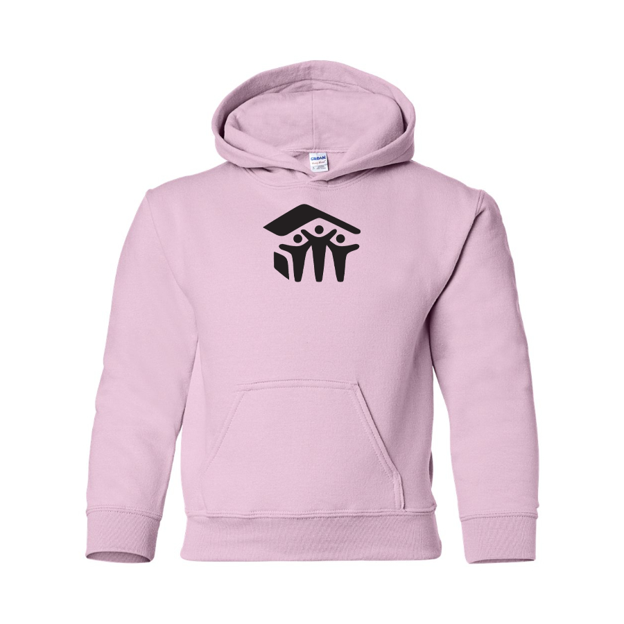 Youth Habitat for Humanity Logo Pullover Hoodie
