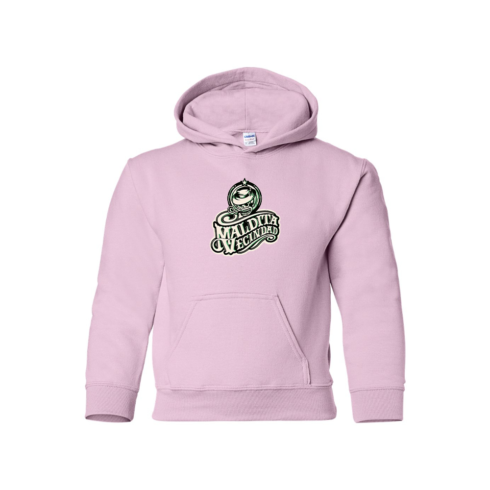 Youth  Maldita Vecindad Logo Pullover Hoodie