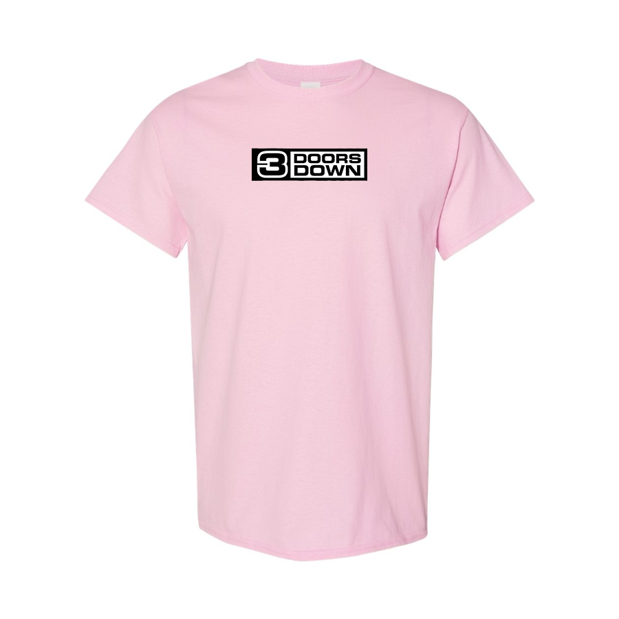 Men's 3 Doors Down Logo  Cotton T-Shirt