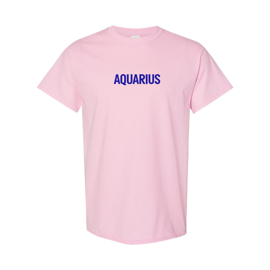 Men's Aquarius Logo Cotton T-Shirt