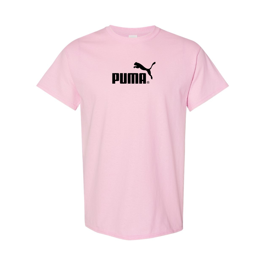 Men's Puma Logo Cotton T-Shirt
