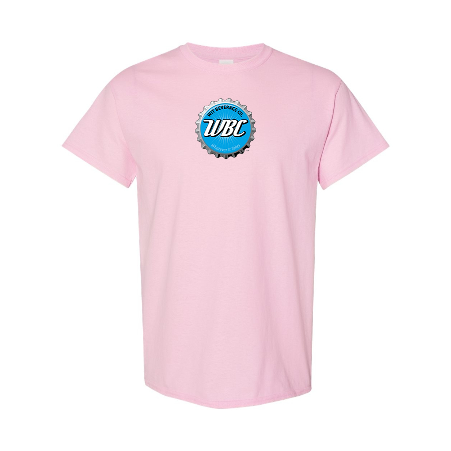 Men's Wit Beverage Company Logo Cotton T-Shirt
