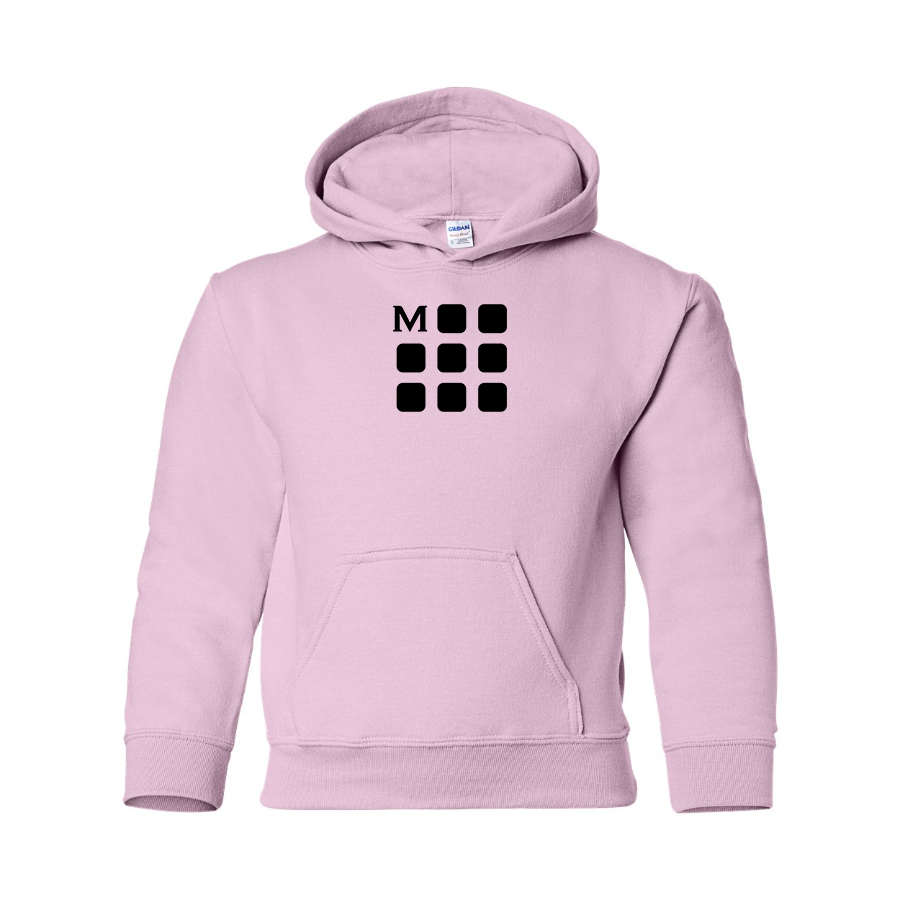 Youth Moleskine Icon Logo Pullover Hoodie