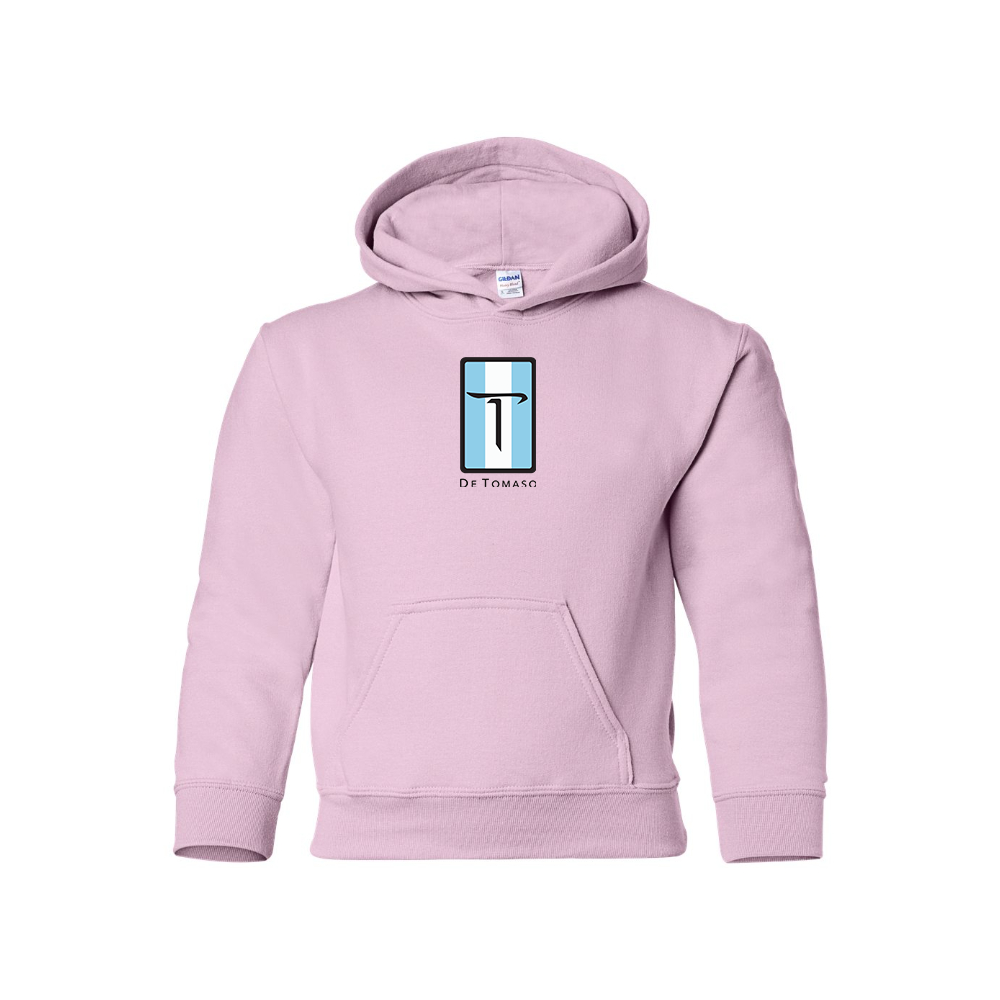 Youth De Tomaso  Logo  Pullover Hoodie