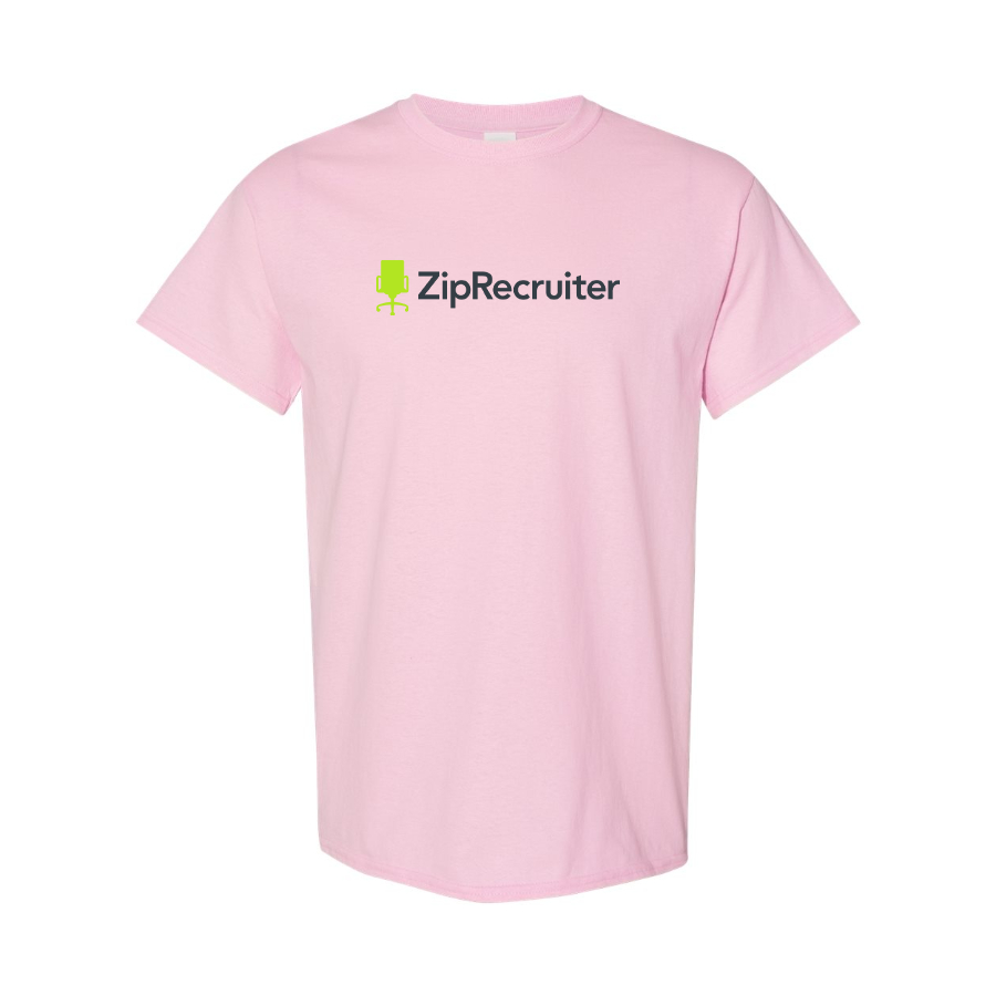 Men's  ZipRecruiter Logo Cotton T-Shirt