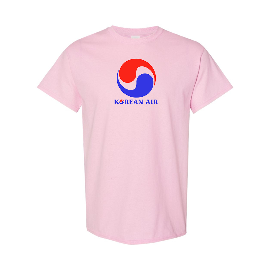 Men's Korean Air Logo Cotton T-Shirt