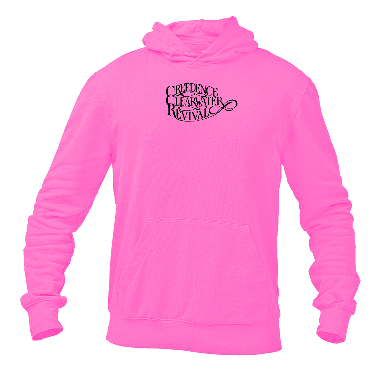 Men's Creedence Clearwater Revival Logo Pullover Hoodie