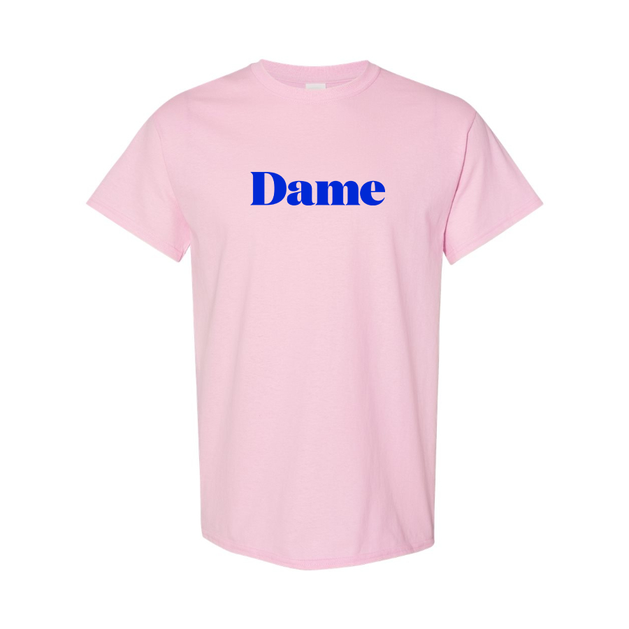 Men's Dame Products Logo Cotton T-Shirt