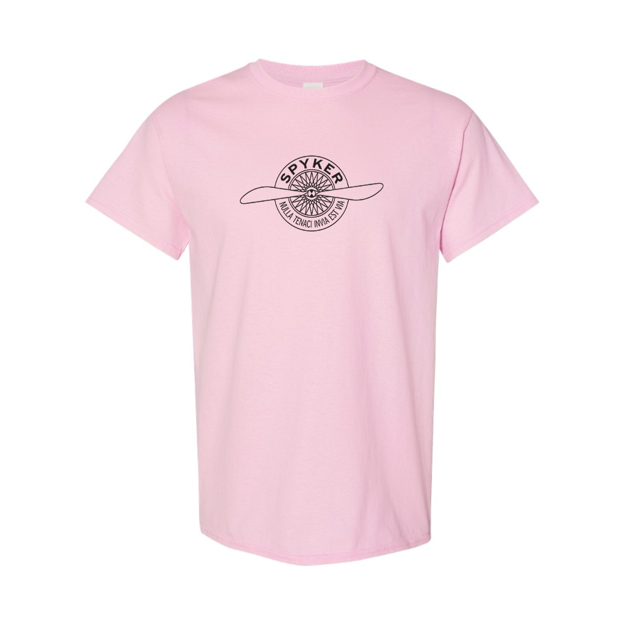 Men's Spyker Logo Cotton T-Shirt