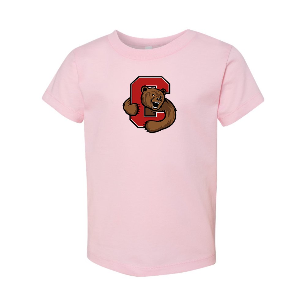 Cornell Big Red BELLA  CANVAS Toddler Jersey Tee