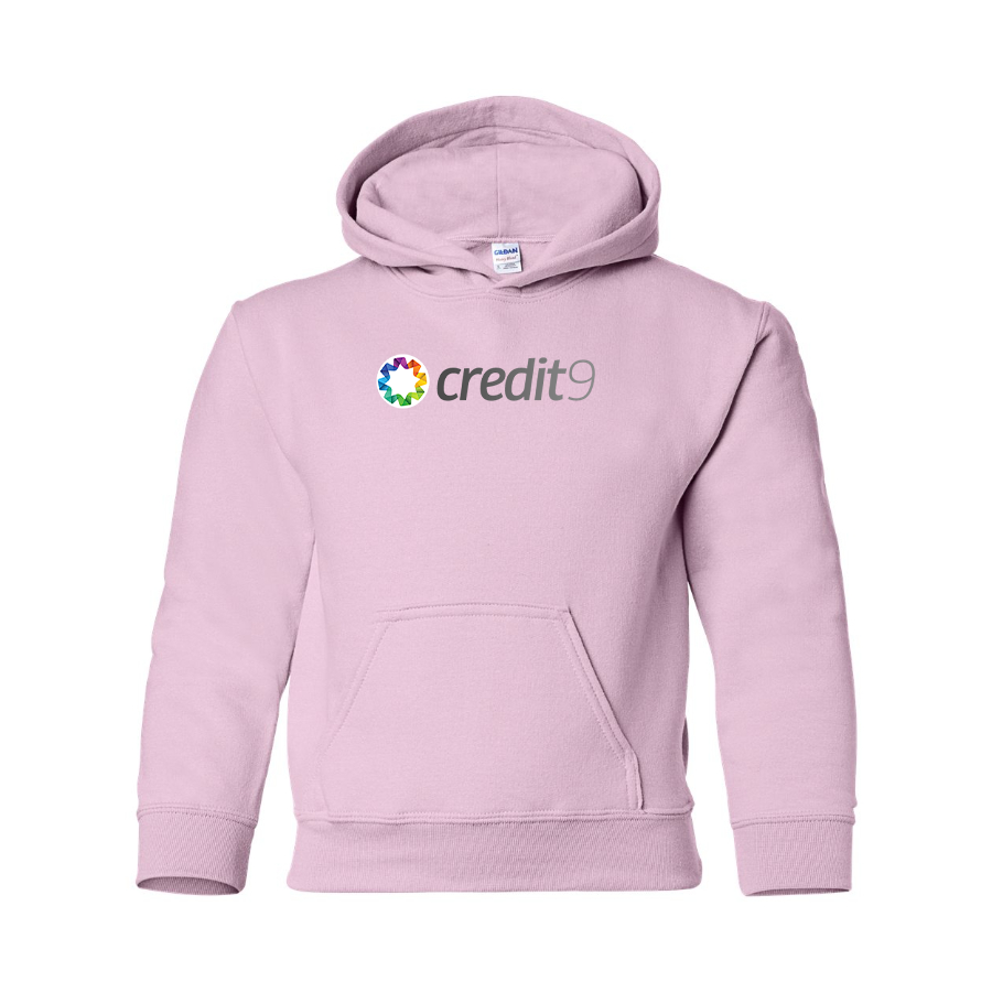 Youth Сredit9 Logo Pullover Hoodie