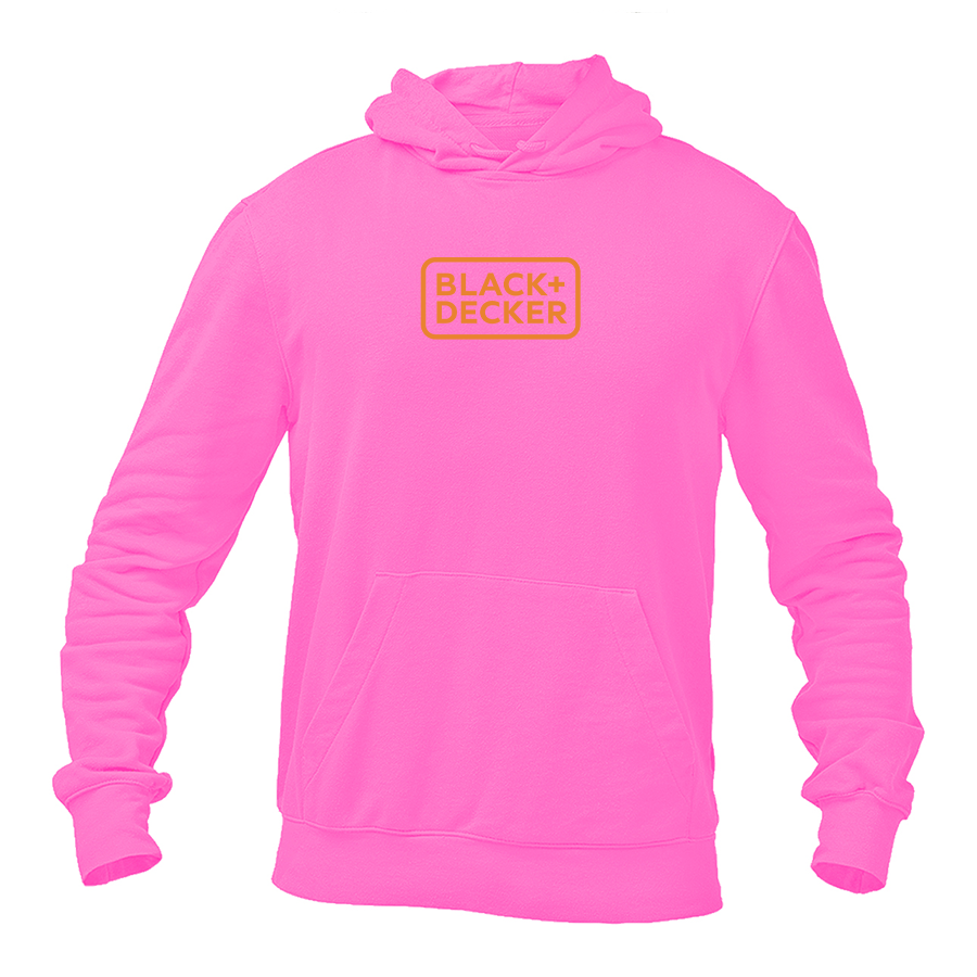 Men's Black Decker Logo Pullover Hoodie