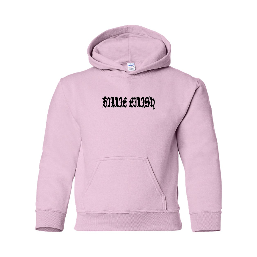 Youth Billie Eilish  Logo Pullover Hoodie