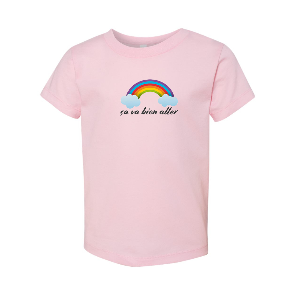 Ça va bien aller BELLA  CANVAS Toddler Jersey Tee