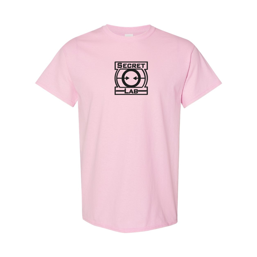 Men's Secret Lab Symbol Logo Cotton T-Shirt