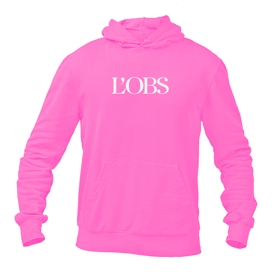 Men's L'OBS Logo Pullover Hoodie