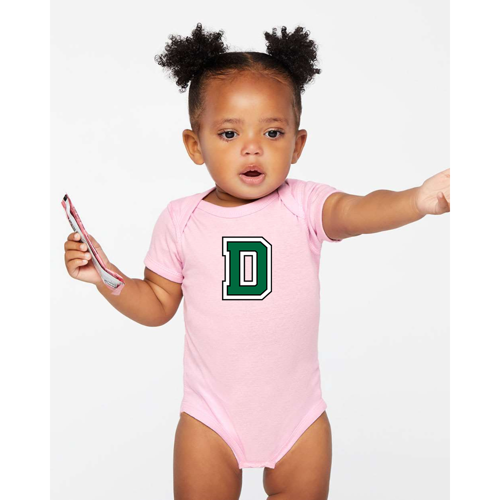 Dartmouth Big Green  Rabbit Skins Infant Baby Rib Bodysuit