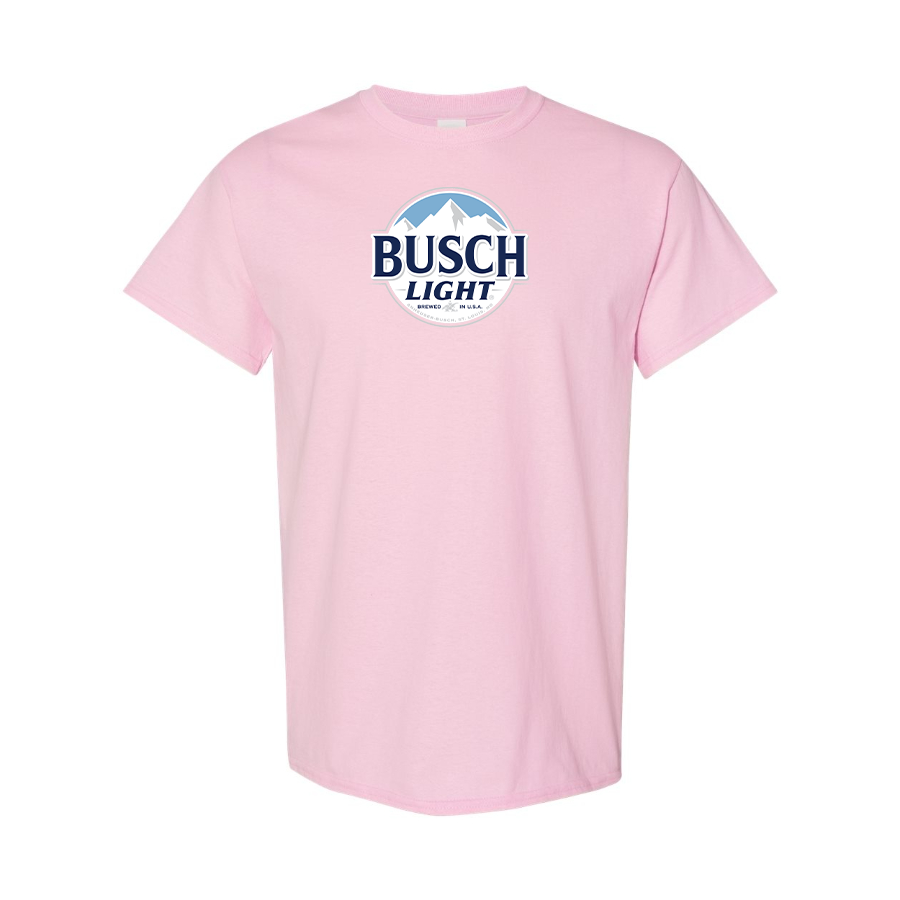 Men's Busch Light Logo Cotton T-Shirt
