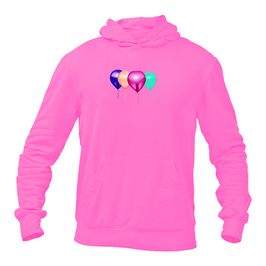 Men's Balloon-Emojis Logo Pullover Hoodie