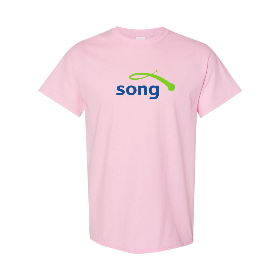 Men's Song Logo Cotton T-Shirt