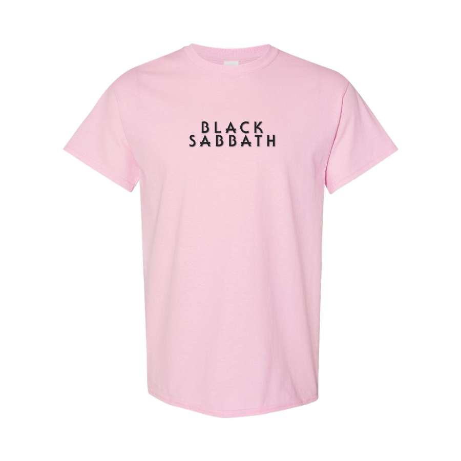 Men's Black Sabbath Logo Cotton T-Shirt