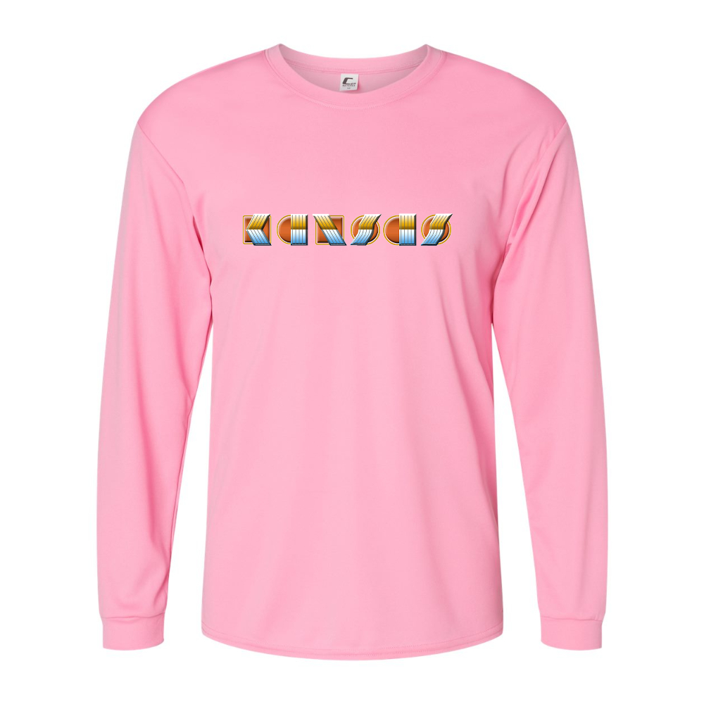 Men's Kansas Performance Long Sleeve T-Shirt