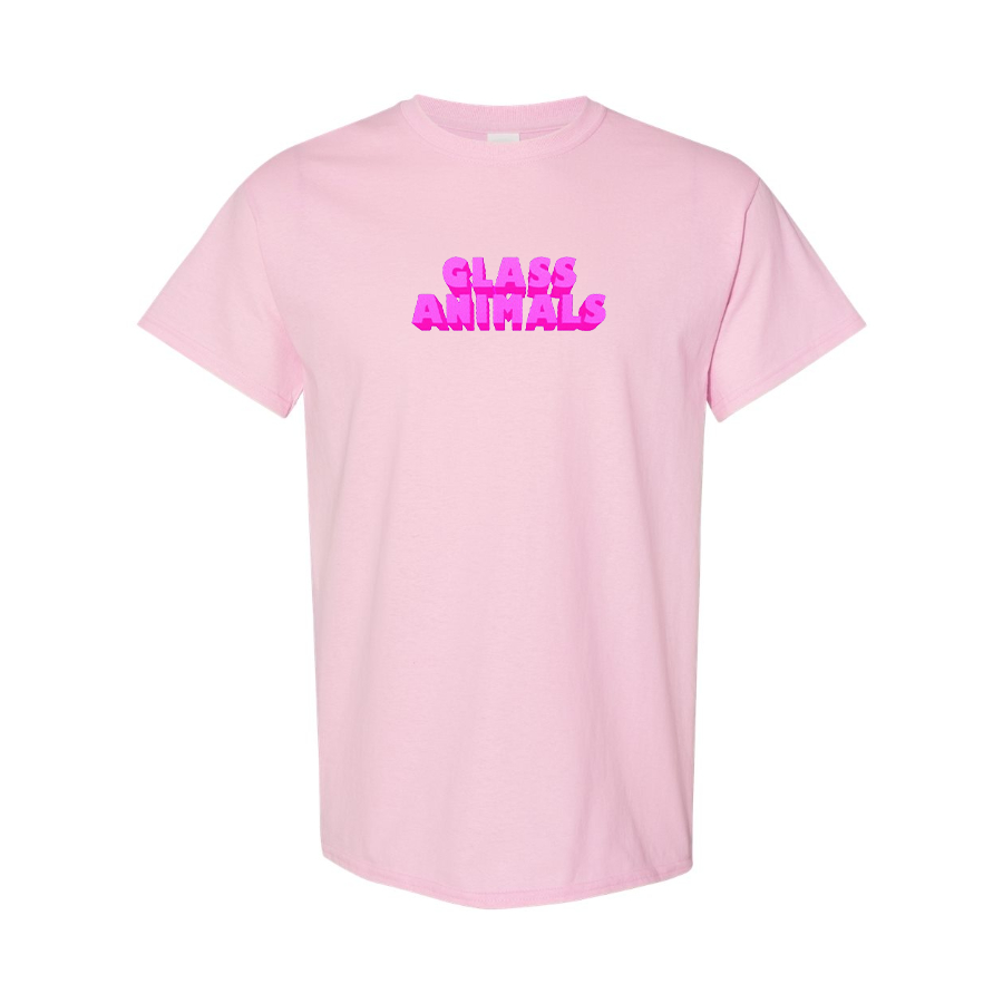 Men's Glass Animals  Logo Cotton T-Shirt