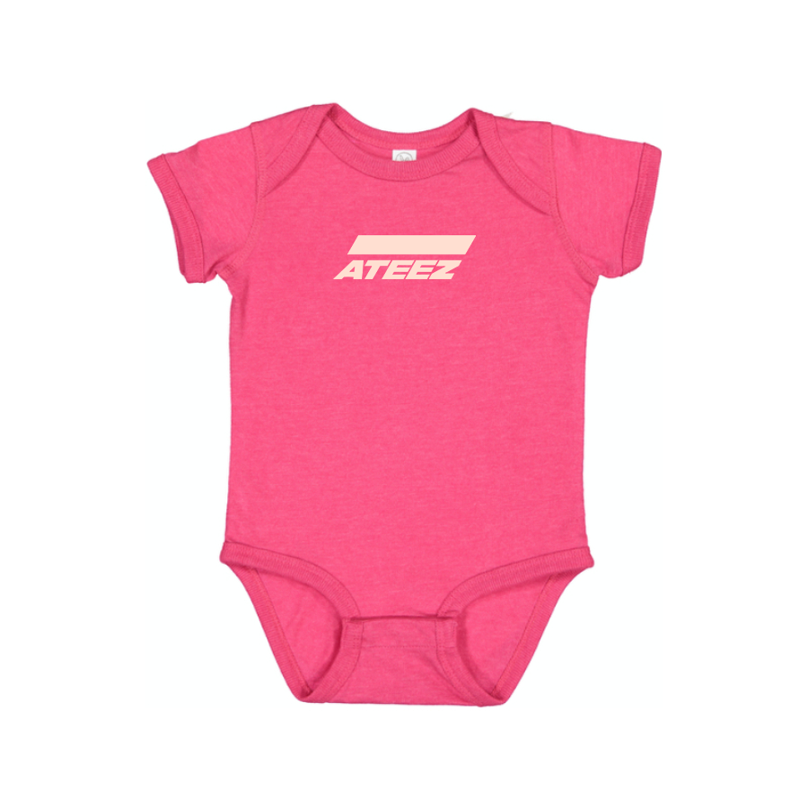 Ateez Logo Baby Onesie Romper