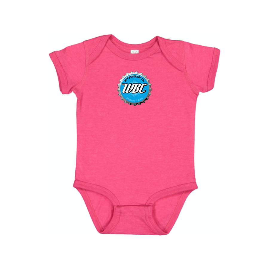 Wit Beverage Company Logo Baby Onesie Romper