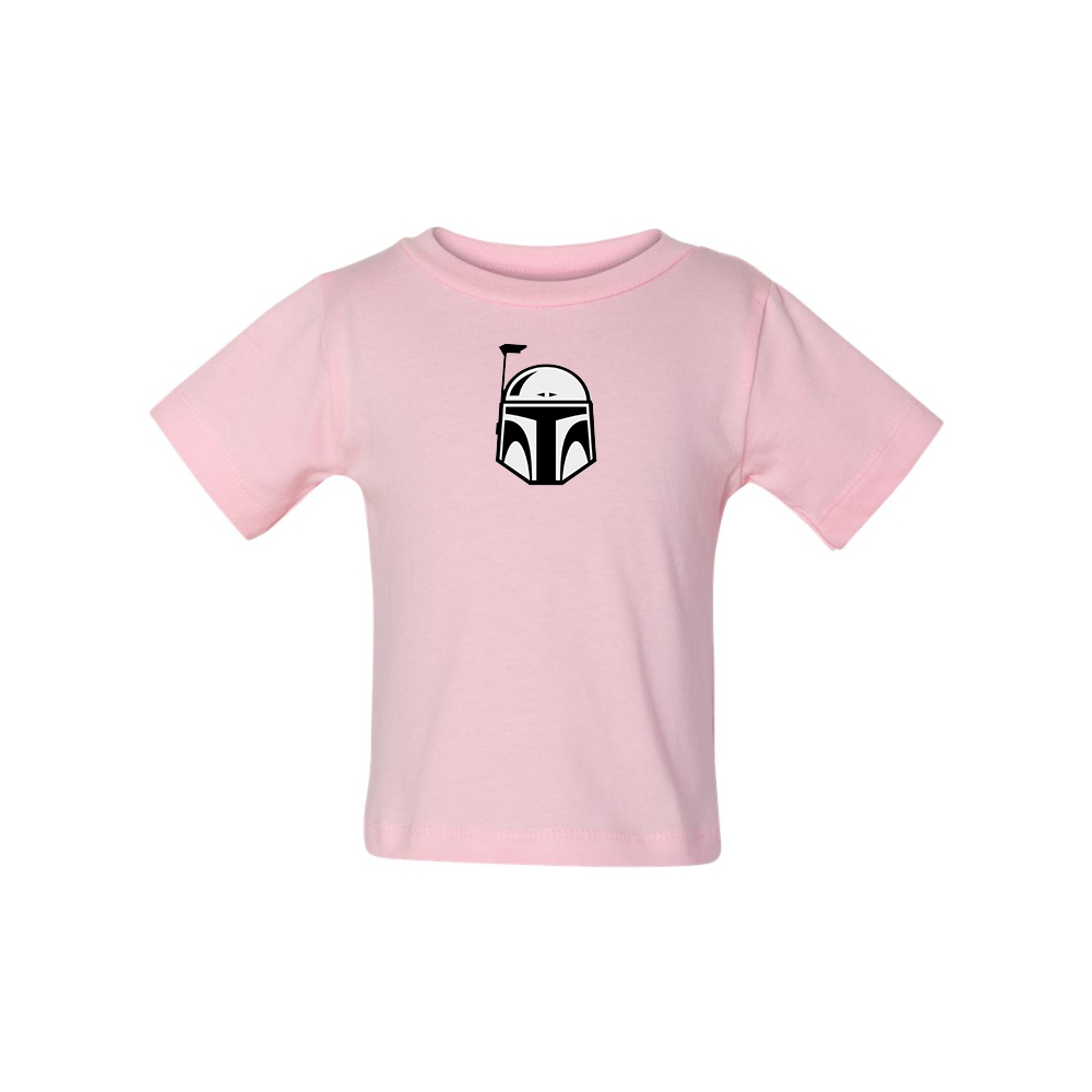 Star Wars Boba Fett Helmet BELLA CANVAS Infant Jersey Tee