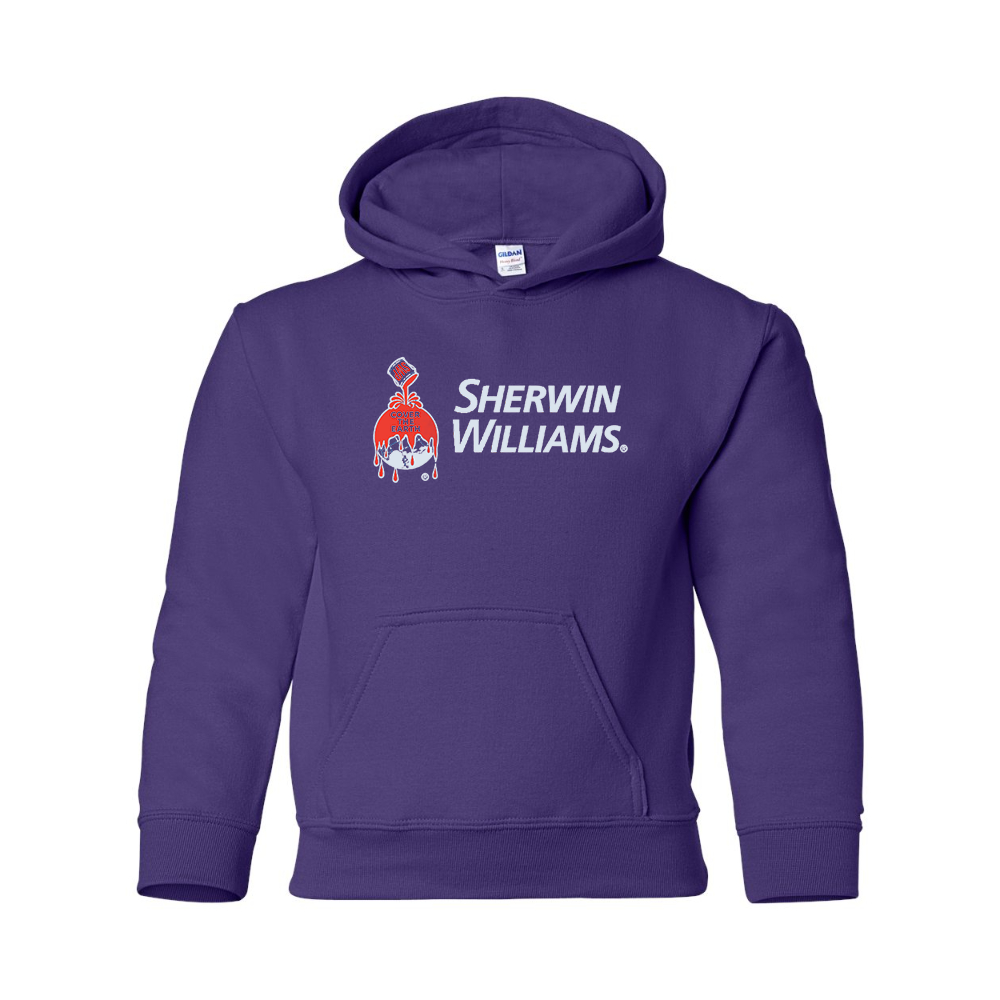 Youth Sherwin Williams Gildan Heavy Blend  Hooded Sweatshirt